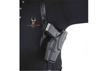 Image of Safariland Model 1051 ALS Shoulder Holster, Right Hand, STX Plain, 1051-832-411