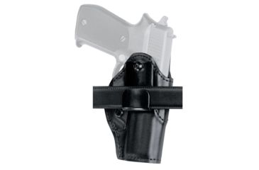 Image of Safariland Model 27 Inside-the-Pants J-Hook Holster, Glock 17/22/31, Right Hand, Plain Black, 27-83-61
