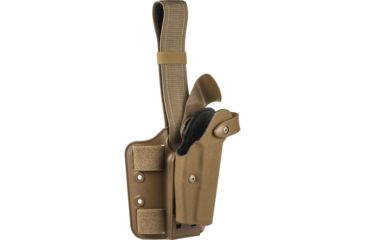 Image of Safariland Model 6004USN SLS Low Drop-Leg Holster, Glock 17/22/31, Right Hand, Cordura Coyote Tan, 6004USN-83-741