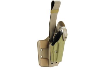 Image of Safariland Model 6004USN SLS Low Drop-Leg Holster, Glock 17/22/31, Right Hand, Cordura Khaki, 6004USN-83-751