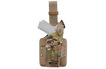 Image of Safariland Model 6004USN SLS Low Drop-Leg Holster, Glock 17/22/31, Right Hand, Cordura Multi-Cam, 6004USN-83-701
