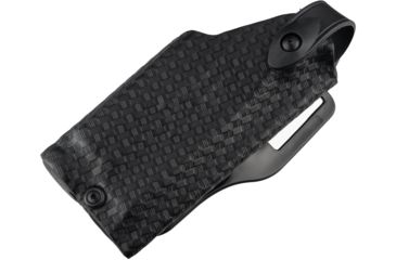 Image of Safariland Model 6280 SLS Mid-Ride Level-II Duty Holster, Glock 19/23/32 w/ITI M3 Light, Right Hand, STX Basket Weave Black, 6280-2832-481