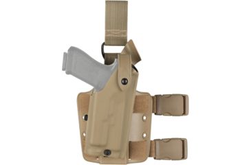 Image of Safariland 6304 ALS/SLS Tactical Holster Sig SauerP226 Rail STX Flat Dark Earth Right Hand with Rails 6304-477-551