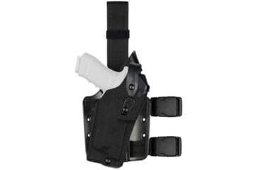 Image of Safariland 6304RDS ALS/SLS Drop Leg Glock Holster, Cordura, Right, Black, 6304RDS-832-781-SP10
