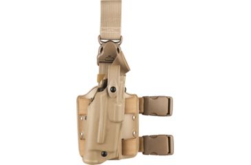 Image of Safariland 6305 ALS/SLS Tactical Holster w/Quick Release Sig Sauer220/226 STX Flat Dark Earth Right Hand No Rails 6305-77-551