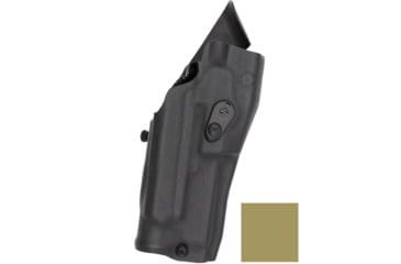 Image of Safariland Model 6354RDSO ALS Holster With QLS19 w/Light, Glock 19 MOS, Right Hand, Coyote Brown, 1334861
