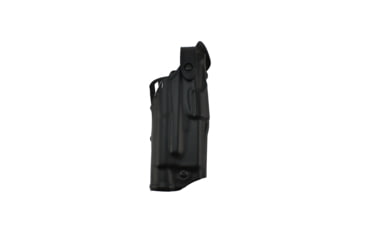 Image of Safariland 6360 ALS/SLS Mid-Ride LVL III Duty Holster, Glock 19 Gen 5, SureFire X300U, Right, 2.25 in, Plain Black, 6360-28325-411