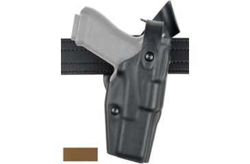 Image of Safariland Model 6360 ALS/SLS Mid-Ride Level-III Duty Holster, Glock 20/21 w/ITI M3 Light, Right Hand, STX Coyote Brown, 6360-3832-761