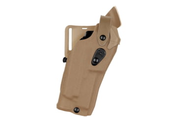 Image of Safariland Model 6360RDS ALS/SLS Mid-Ride Level-III Duty Holster, Smith &amp; Wesson M&amp;P 9L/40L, SureFire X300U, Left, STX Tactical, Coyote Brown, 6360RDS-8192-762