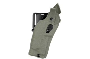 Image of Safariland Model 6360RDS ALS/SLS Mid-Ride Level-III Duty Holster, SIG Sauer P320 9/40, TLR-1HL/X300U, Left, STX Tactical, OD Green, 6360RDS-4502-562