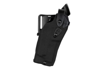 Image of Safariland Model 6360RDS ALS/SLS Mid-Ride Level-III Duty Holster, Glock 34/35, SureFire X400U, Left, Cordura, Black, 6360RDS-68314-782