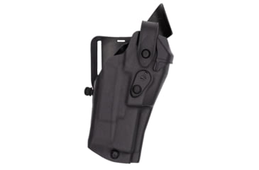 Image of Safariland Model 6360RDS ALS/SLS Mid-Ride Level-III Duty Holster, SIG Sauer P320 X-Carry, Streamlight TLR-7, Left, STX Tactical, Black, 6360RDS-75227-132-NH-NP