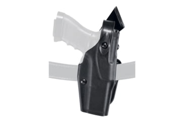 Image of Safariland Model 6367 ALS/SLS Concealment Belt Loop Holster, Glock 17/22 w/Light, Plain, Black, Left, Belt Size 1.5in 6367-8325-62