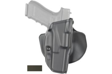 Image of Safariland Model 6378 ALS Paddle/Belt Loop Holster, Glock 20/21, Right Hand, STX OD Green, 6378-383-561