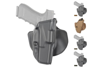 Image of Safariland Model 6378 ALS Paddle/Belt Loop Glock Holster - Right Hand, Black, Coyote Brown, Flat Dark Earth, Foliage Green, OD Green