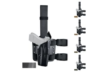 Image of Safariland Model 6384 ALS/OMV Drop-Leg Glock Holster, Black, Coyote Brown, Flat Dark Earth, Foliage Green, OD Green