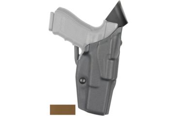 Image of Safariland Model 6390 ALS Mid-Ride Level-I Duty Holster, Glock 17/22/31, Right Hand, STX Coyote Brown, 6390-83-761