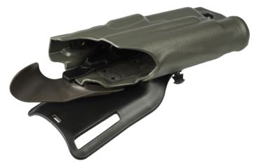 Image of Safariland Model 6395 ALS Low-Ride Level-I Duty Holster, Glock 19/23/32 w/ITI M3 Light, Right Hand, STX OD Green, 6395-2832-561