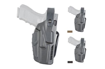 Image of Safariland Model 7287 7TS SLS Off-Duty Belt Slide Glock Holster, Black, Flat Dark Earth