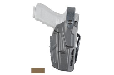 Image of Safariland Model 7287 7TS SLS Off-Duty Belt Slide Holster, Glock 17/22/31, Left Hand, STX Flat Dark Earth, 7287-83-552