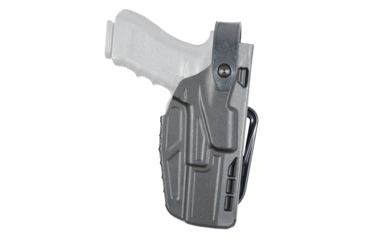Image of Safariland Model 7287 7TS SLS Off-Duty Belt Slide Holster, Glock 17/22/31, Left Hand, STX Plain Black, 7287-83-412