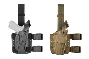 Image of Safariland Model 7304 7TS ALS/SLS Drop-Leg Glock Holsters, Black, Flat Dark Earth