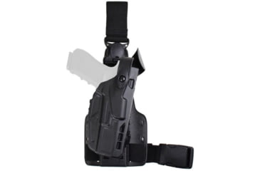 Image of Safariland Model 7305-sp10 7ts Als/sls Single Strap Tactical Holster With Quick Release, Black - 7305-6835-412-SP10