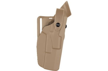 Image of Safariland Model 7360-7TS ALS/SLS Mid-Ride Level III Duty Holster, Glock 34/35, Right, Plain FDE Brown, 7360-6835-551