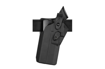 Image of Safariland 7360RDS 7TS ALS/SLS Mid-Ride Level III Retention Duty Holsters, Walther PDP Compact, Streamlight TLR-7, Right, Plain, Black, 1330760