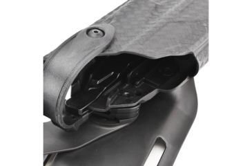 Image of Safariland Model 7365 7TS ALS Low-Ride Level-III Duty Holster, Glock 17/22/31, Left Hand, STX Basket Weave Black, 7365-83-482