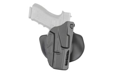 Image of Safariland 7378 7TS ALS Paddle &amp; Belt Loop Concealment Holster, H&amp;K USP 9C/40C D.A.O., DA/SA, Black, Right Hand, 7378-291-411