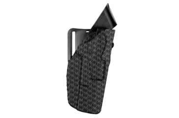 Image of Safariland 7390 7TS ALS Mid Ride Glock Duty Holster, Glock 19/19X/23/45, Streamlight TLR-7, Right, Basket Weave, FDE Brown, 1323165