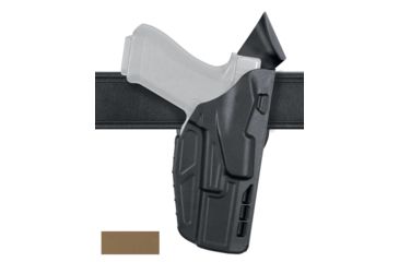 Image of Safariland Model 7390 7TS ALS Mid-Ride Level-I Duty Holster, Glock 19/23/32, Right Hand, STX Flat Dark Earth, 7390-283-551