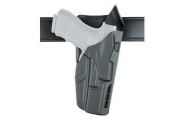 Image of Safariland Model 7395 7TS ALS Low-Ride Level-I Duty Holster, Glock 17/22/31, Left Hand, STX Plain Black, 7395-83-412