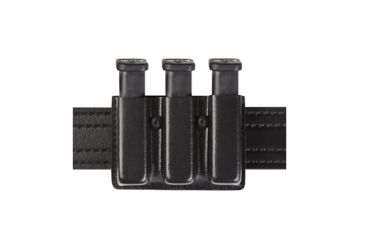 Image of Safariland Model 775 Slim Triple Mag Pouch Open Top Plain Black Colt 1911 775-53-2