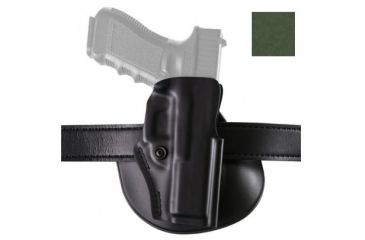 Image of Safariland 5198 Open Top Paddle &amp; Belt Slide Holster w/Detent, S&amp;W M&amp;P 9mm, .40 4.25in., STX Tactical OD Green, Right Hand, 5198-219-561
