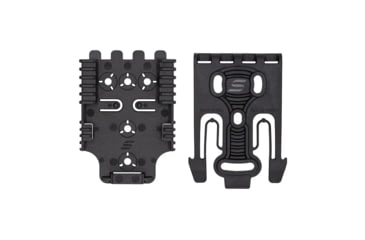 Image of Safariland Quick Locking System Kit, QLS 19 Locking Fork, QLS 22 Receiver Plate, Foliage Green, 1337301