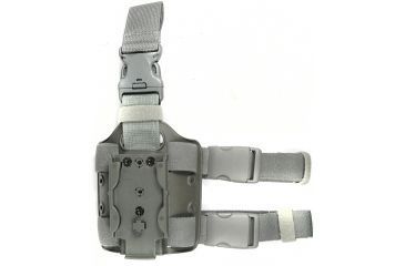 Image of Safariland SLS Quick Release Thigh Holster, PlateGuard, Foliage Green, Right 60056543MS18