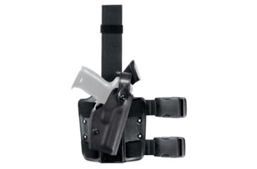 Image of Safariland 6004 SLS Tactical Holster w/Dbl Leg Straps, S&amp;W 1006, 4506-1, STX Tactical, Black, Right Hand, 6004-210-121