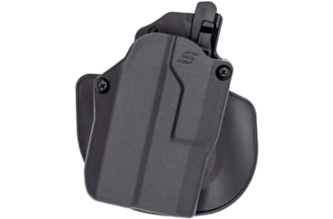 Image of Safariland Solis SafariSeven Nylon OWB Paddle Holster, SIG P365X/XL, Left, Black, SOLIS-1-465-A-0-C1-412