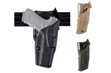 Image of Safariland S&amp;W M&amp;P .45 6360 Mid Holster, Black, Foliage Green, OD Green