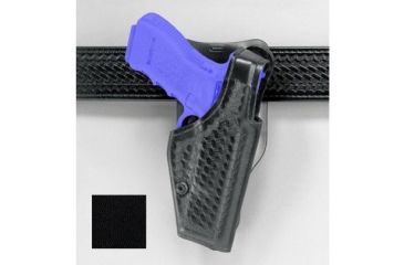 Image of Safariland 2005 "Top Gun" Low-Ride, Level I Retention Holster - Plain Black, Right Hand 2005-78-161