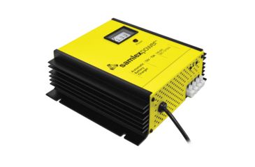 Image of Samlex America 15A Battery Charger - 12V - 3-Bank - 3-Stage w/Dip Switch &amp; Lugs 67187