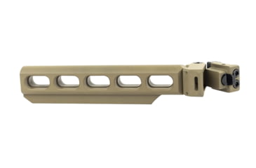Image of Samson B.R.E. Bufferless Receiver Extension Flat Dark Earth with Folding Picatinny Adapter, 04-06143-32