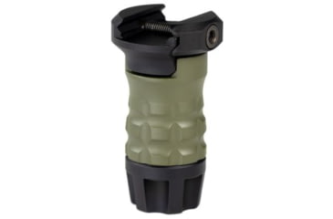 Image of Samson Picatinny Rail Vertical Assembly Grip, Short Grenade, ODG, Short, 04-06096-39
