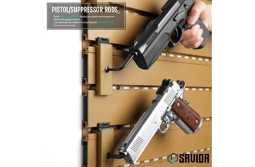 Image of Savior Equipment Adjustable Rod for Pistol/Suppressor, 2-Pack