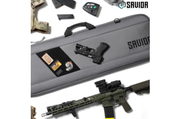 Image of Savior Equipment Specialist 36in Single Rifle Case, Gray, 36 x 14.5 x 1, RB-SG36-WS-GS