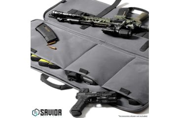 Image of Savior Equipment Specialist 36in Single Rifle Case, Gray, 36 x 14.5 x 1, RB-SG36-WS-GS