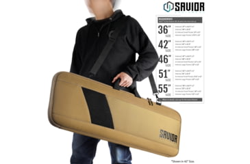 Image of Savior Equipment Specialist 42in Single Rifle Case, Dark FDE, 42 x 14.5 x 1, RB-SG42-WS-TN