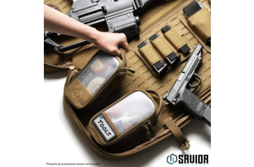 Image of Savior Equipment Specialist LRP Core Pouch w/ Hook Backing, 2 Pack, Dark FDE, SP-CORE8X4-2P-TN